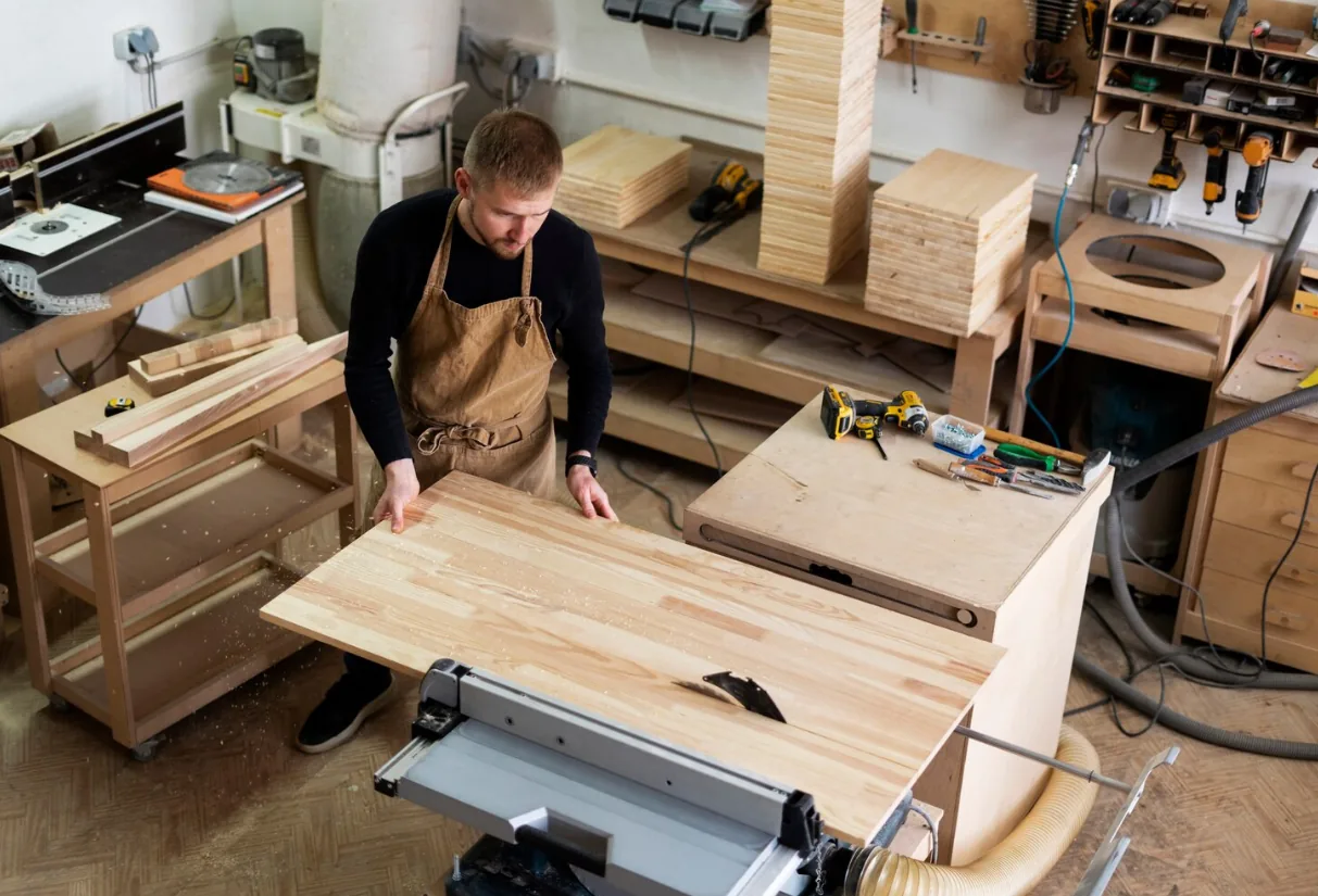 Hands-on fabrication in the workshop